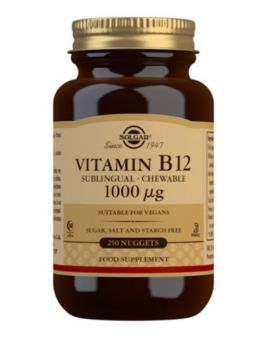 Solgar Vitamina B12 1000 mcg 250 comprimidos