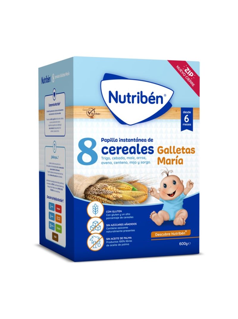 Nutribén 8 Cereales Galletas María