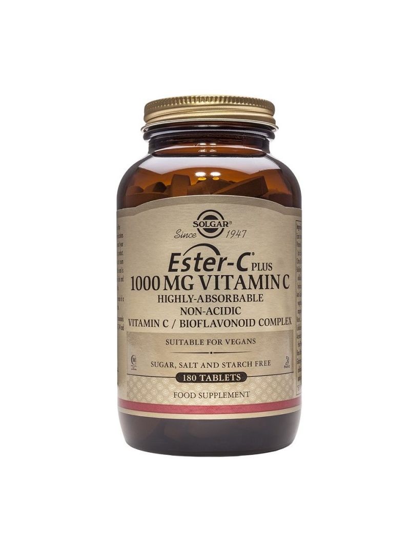 Solgar Ester-C Plus 1000 mg Vitamina C 180 comprimidos