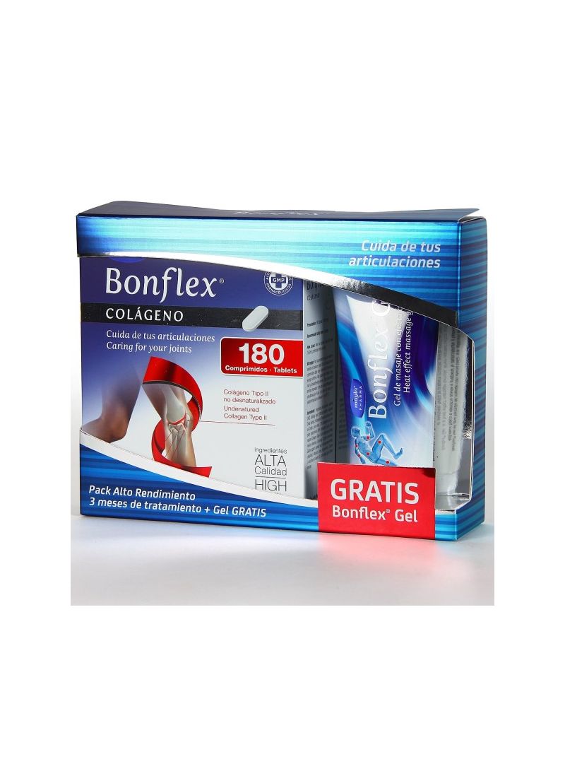 Bonflex Colágeno 180 comprimidos Pack