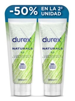 Durex Naturals H2O Lubricante Duplo