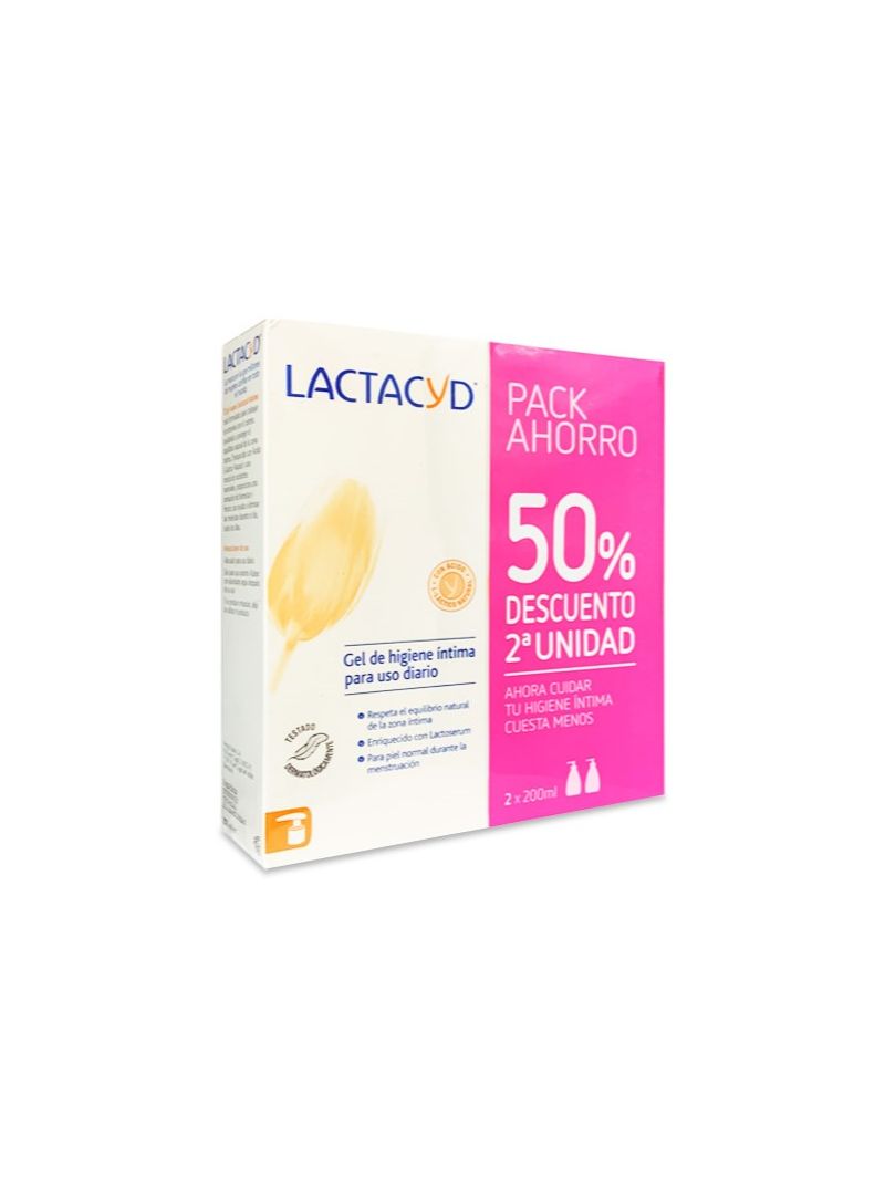 Lactacyd Gel Higiene Íntima 200 ml Duplo
