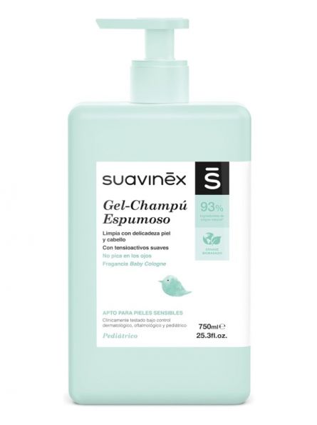 Suavinex Gel-Champú Espumoso 750 ml