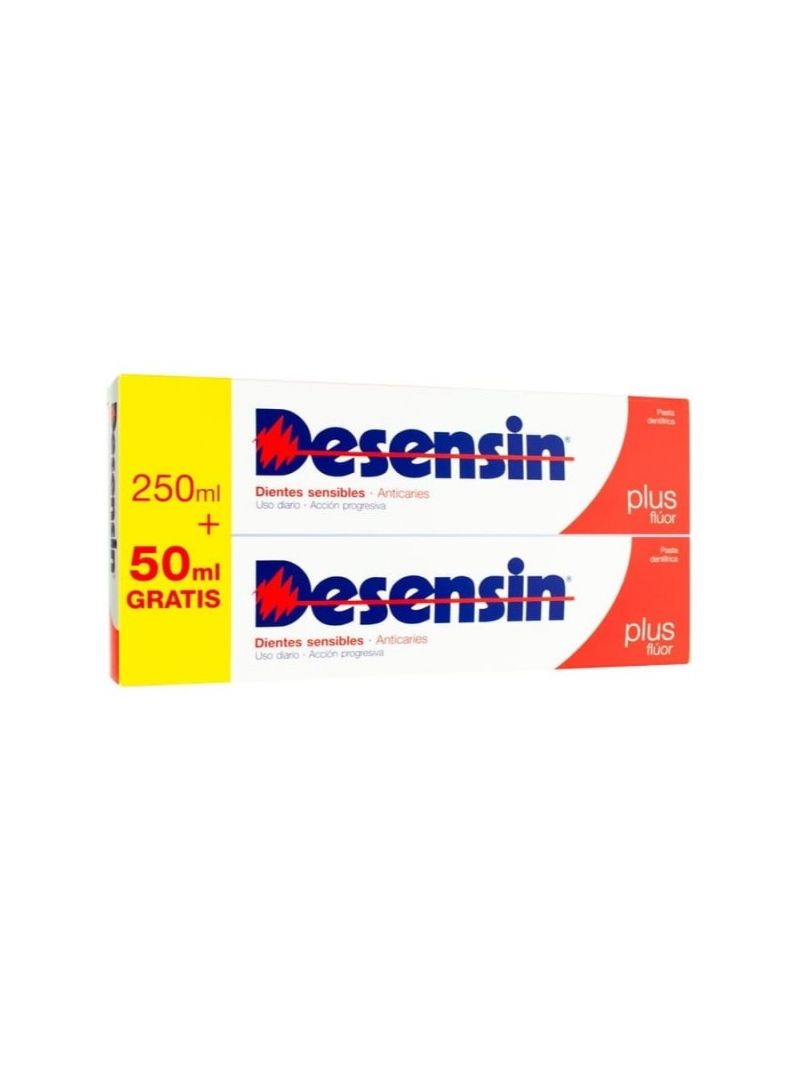 Desensin Plus Flúor Pasta Dentífrica Duplo