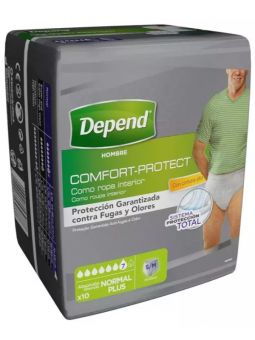 Depend Hombre Comfort-Protect Normal Plus Talla S/M