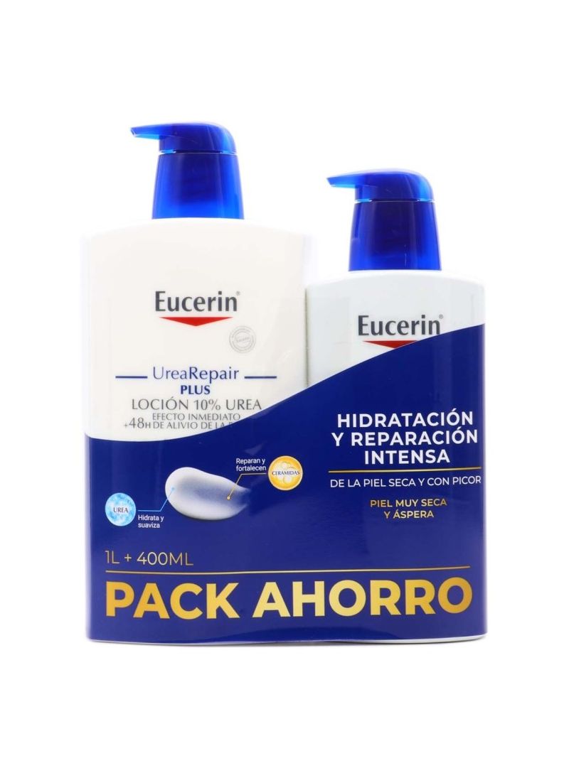 Eucerin UreaRepair Plus Loción 10% Urea 1000 ml Pack
