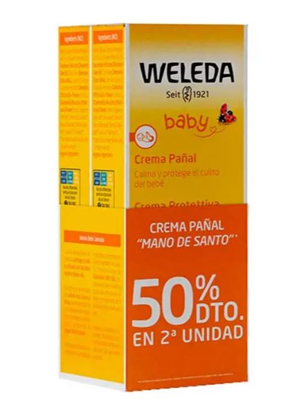 Weleda Baby Crema Pañal Caléndula Duplo