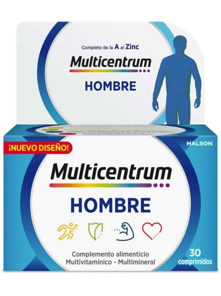 Multicentrum Hombre  30 comprimidos