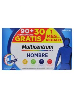 Multicentrum Hombre Pack 90+30 comprimidos
