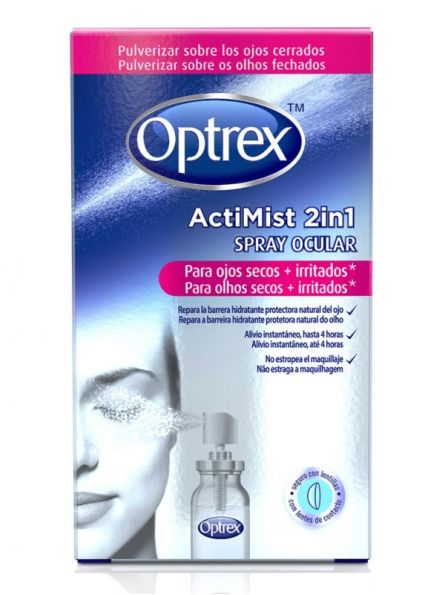 Optrex Actimist 2en1 Spray Ocular Ojos Secos + Irritados