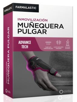 Muñequera Pulgar Inmovilización Advance Tech T1