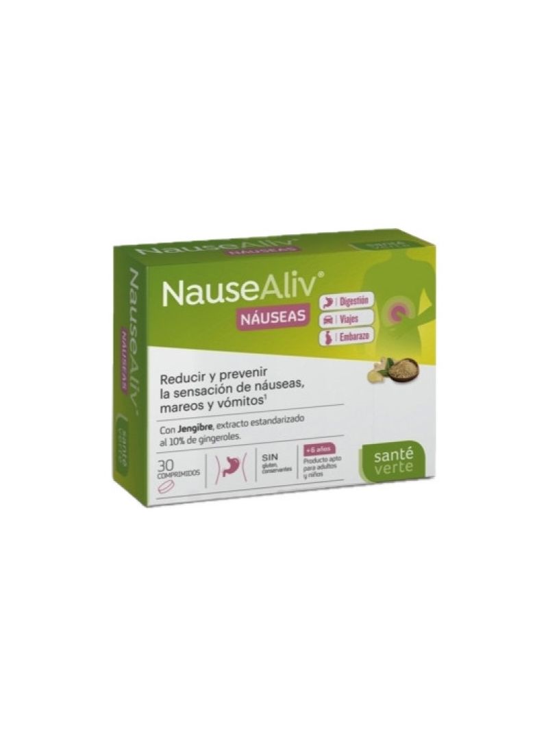 NauseAliv Náuseas 30 comprimidos