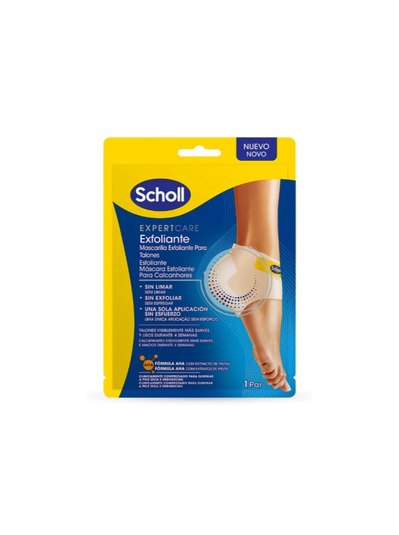 Scholl ExpertCare Exfoliante Mascarilla para Talones