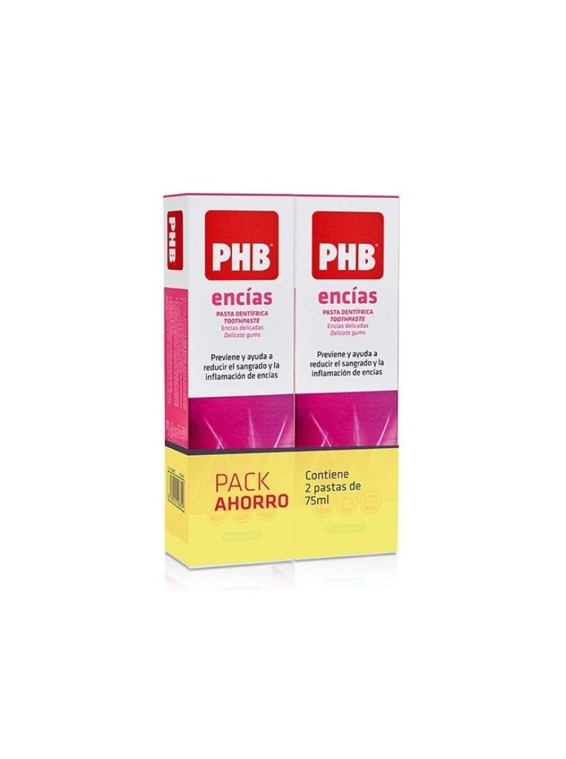 PHB Encías Pasta Dentífrica 75 ml Duplo