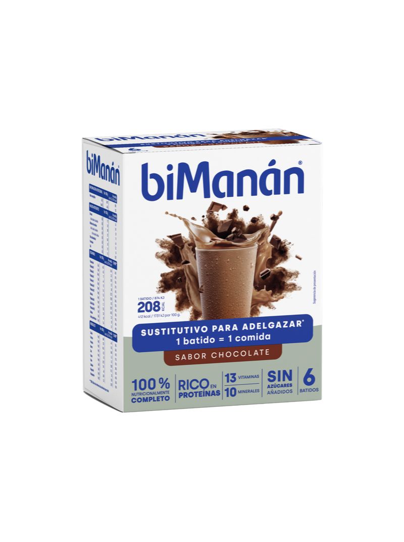 biManán Batido Sabor Chocolate