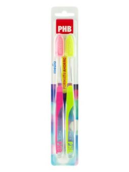 PHB Plus Medio Cepillo Dental Duplo