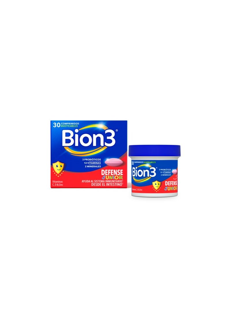 Bion3 Defense Junior 30 comprimidos masticables