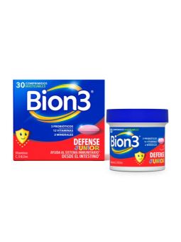 Bion3 Defense Junior 30 comprimidos masticables