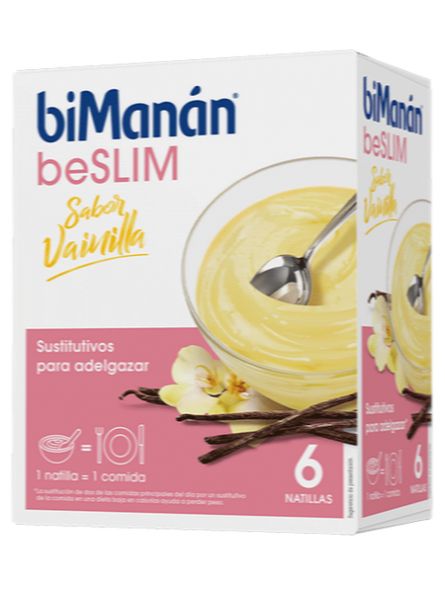 biManán beSLIM Natillas Sabor Vainilla