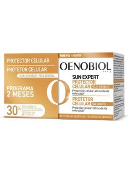 Oenobiol Sun Expert Protector Celular Pieles Sensibles 60 cápsulas