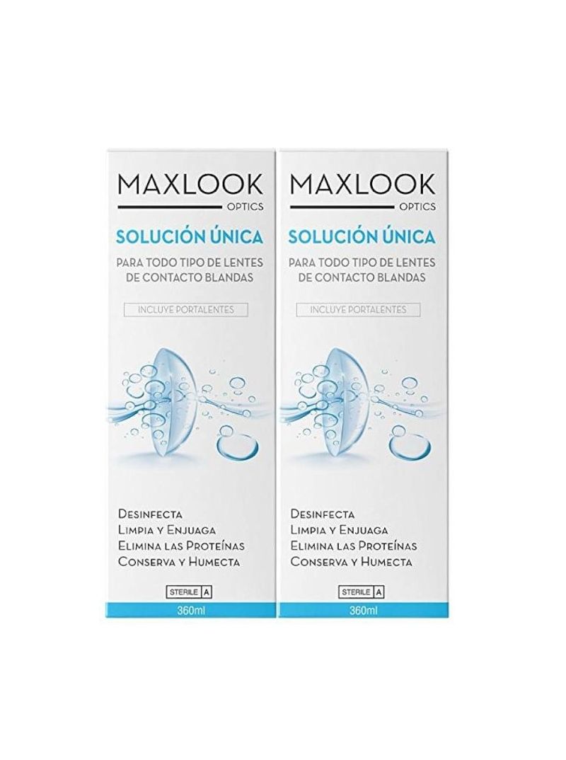 Maxlook Optics Solución Única 360 ml Duplo