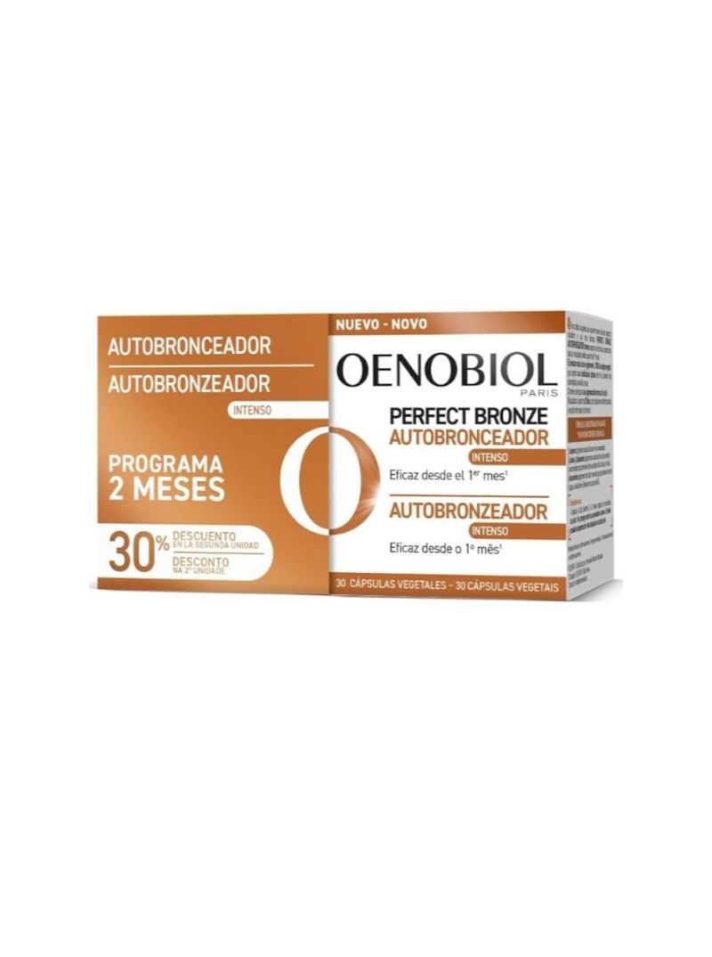 Oenobiol Perfect Bronze Autobronceador Intenso 60 cápsulas