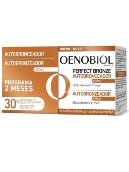 Oenobiol Perfect Bronze Autobronceador Intenso 60 cápsulas