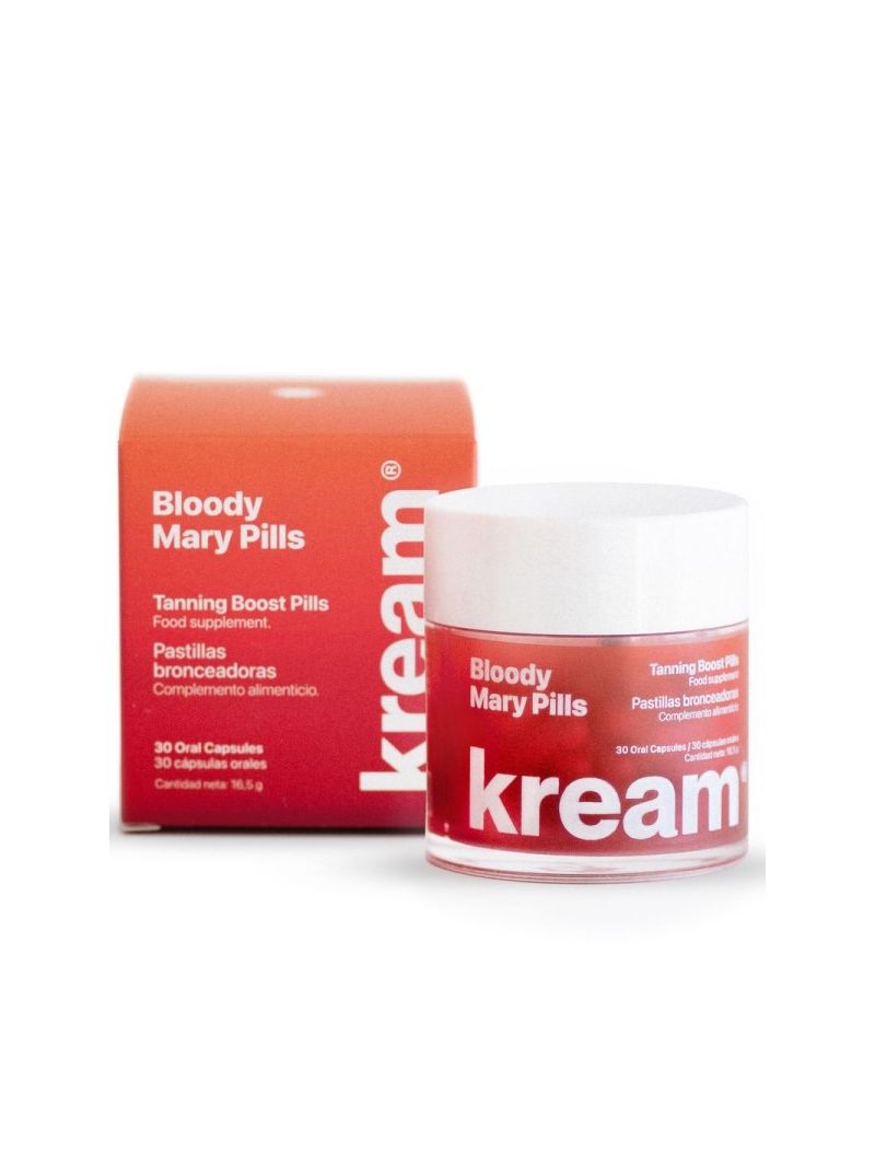 Kream Bloody Mary Pills Pastillas Bronceadoras