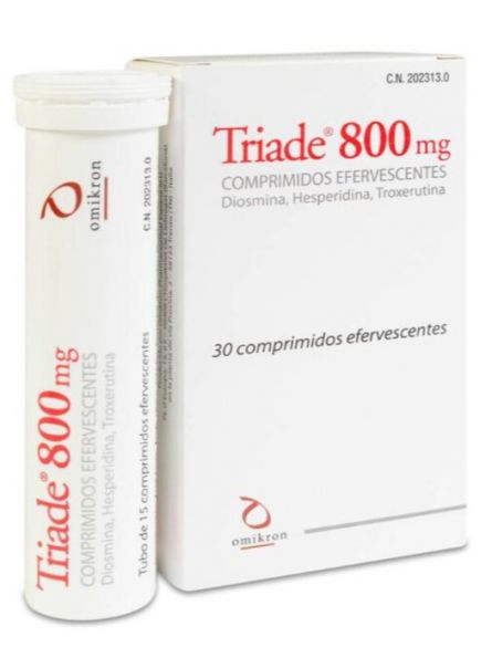 Triade 800 mg Comprimidos Efervescentes