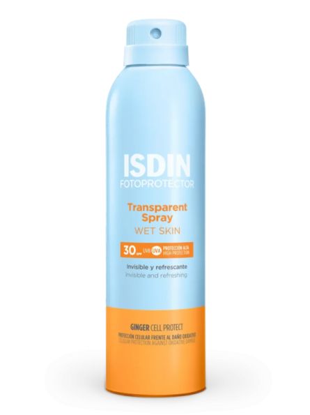 Isdin Fotoprotector Transparent Spray Wet Skin Spf30