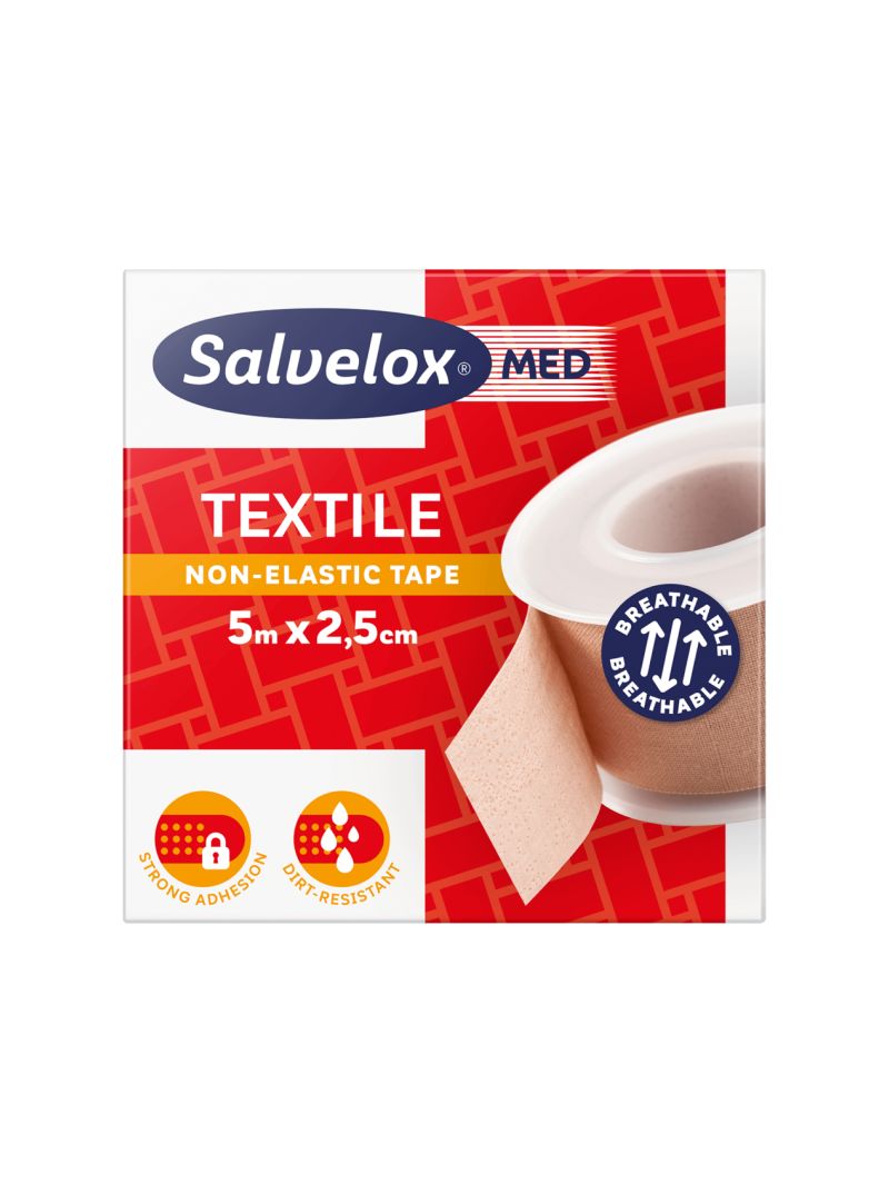 Salvelox MED Textile Esparadrapo Beige