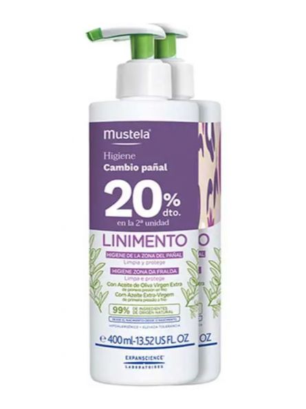 Mustela Linimento 400 ml Duplo