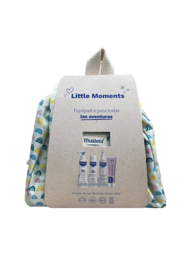 Mustela Little Moments Mochila Arco Iris