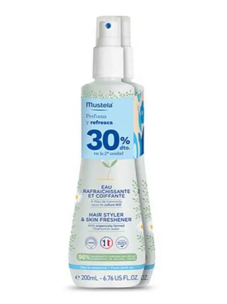 Mustela Agua Perfumada 200 ml Duplo