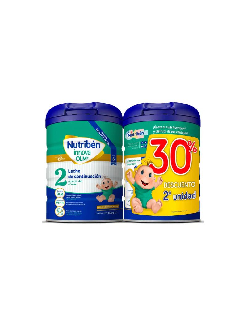 Nutribén Innova 2 Leche Continuación 800 gr Duplo