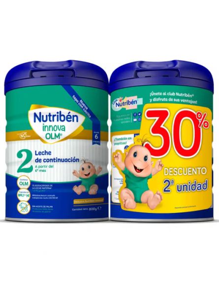 Nutribén Innova 2 Leche Continuación 800 gr Duplo