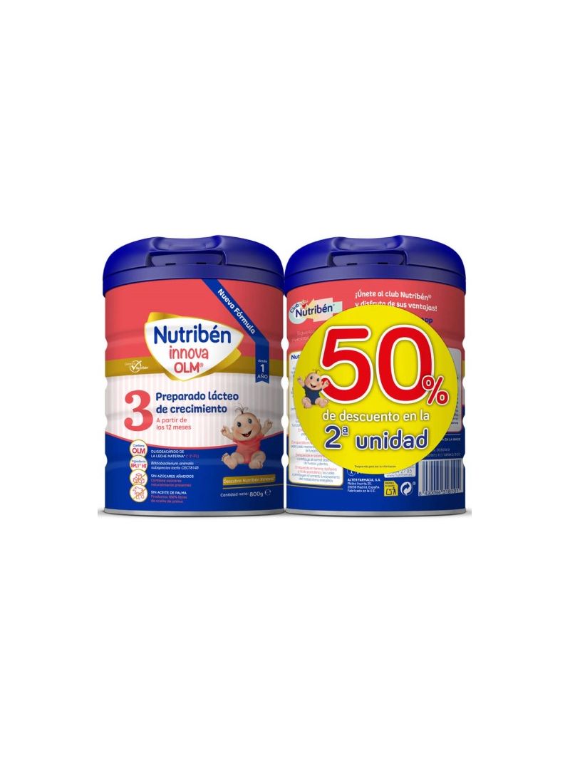 Nutribén Innova 3 Crecimiento 800 gr Duplo