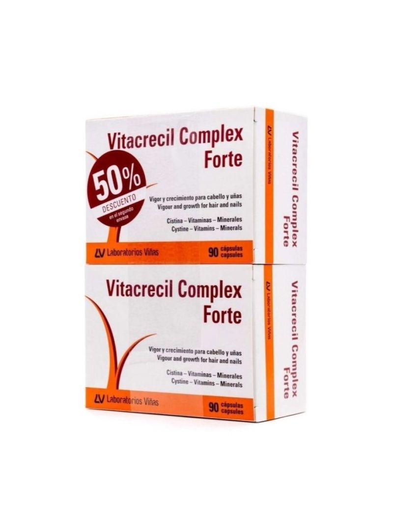 Vitacrecil Complex Forte 180 cápsulas