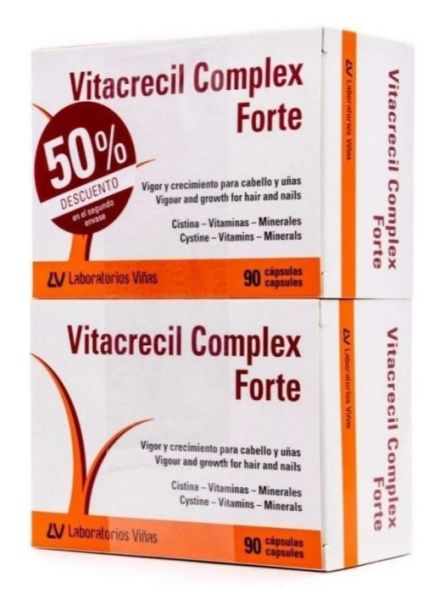 Vitacrecil Complex Forte 180 cápsulas