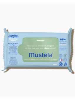 Mustela 60 Toallitas Limpiadoras con Aguacate BIO