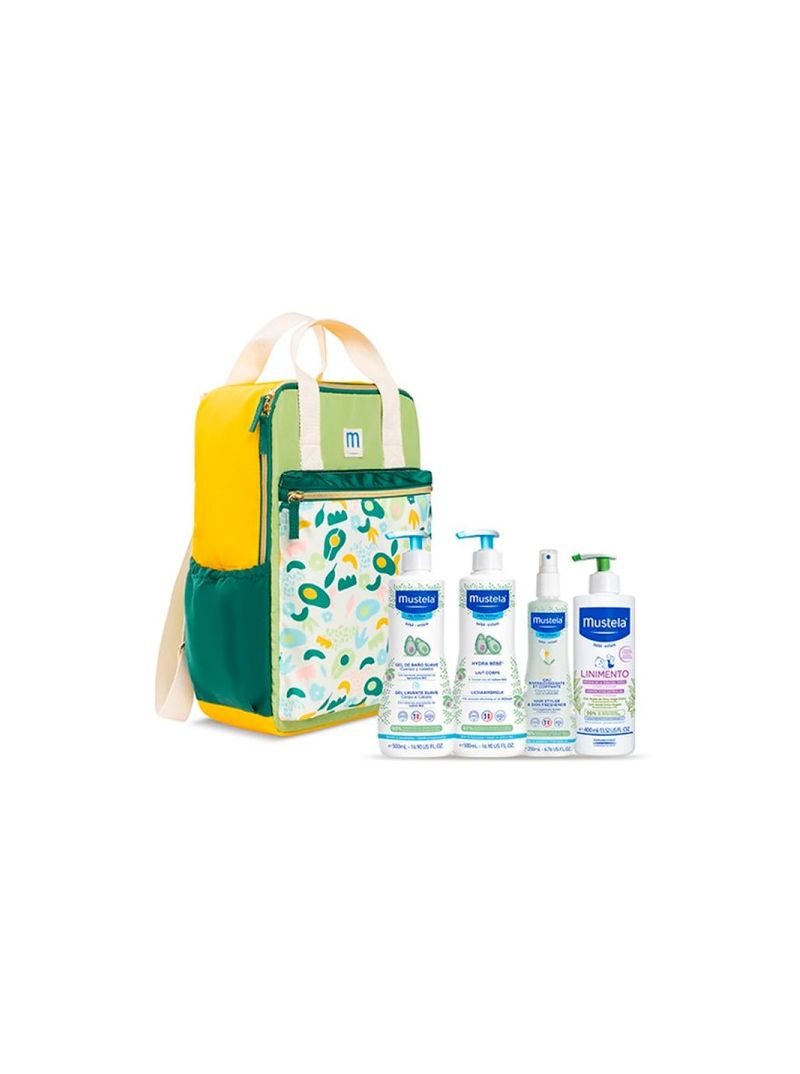 Mustela Mochila Family Adventure Pastel