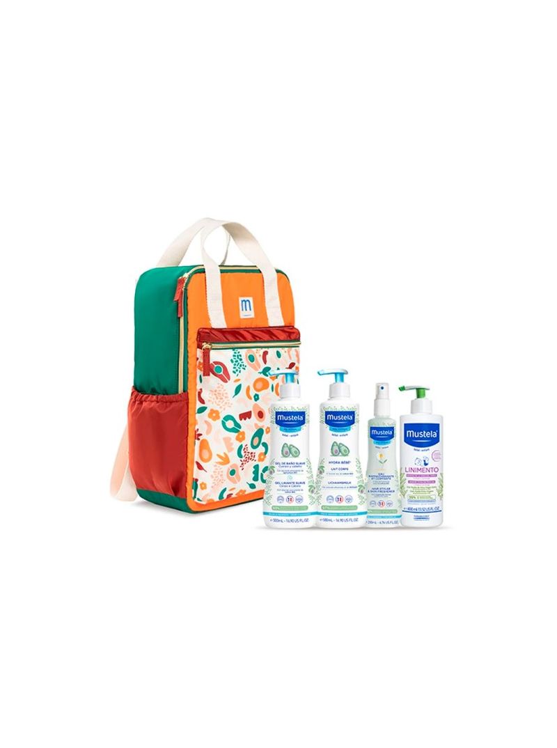 Mustela Mochila Family Adventure Terracota