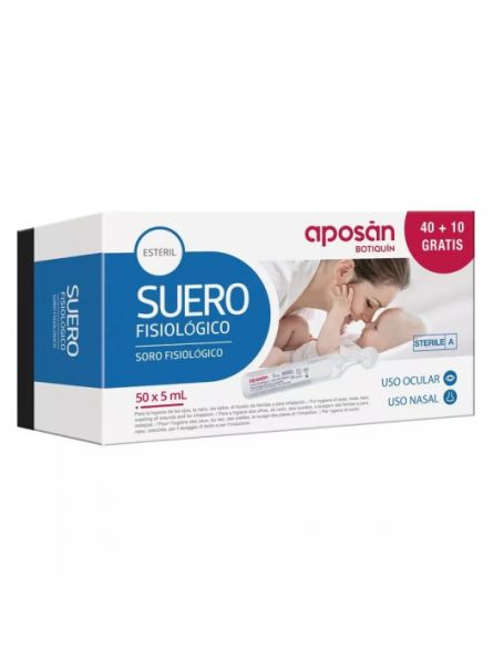 Aposán Suero Fisiológico Monodosis