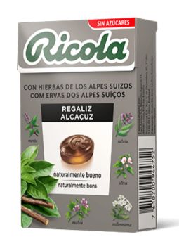 Ricola Regaliz Caramelos 50 gr