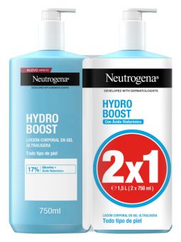 Hydro Boost Loción Corporal en Gel Ultraligera 750 ml Duplo