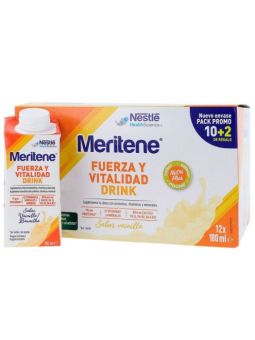 Meritene Drink Vainilla 12x180 ml