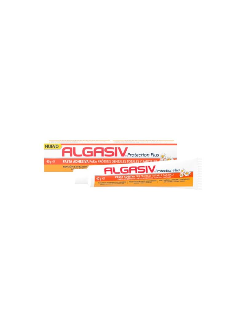 Algasiv Protección Plus Pasta Adhesiva Prótesis Dentales