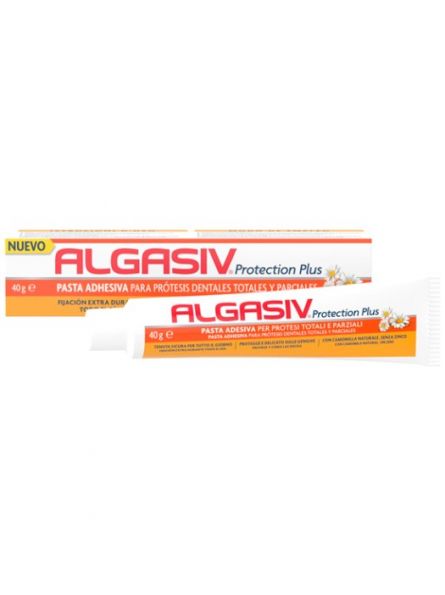 Algasiv Protección Plus Pasta Adhesiva Prótesis Dentales