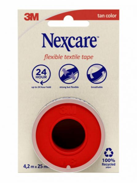 Nexcare Flexible Textil Tape 4,2mx25mm