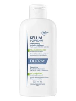 Kelual Squanorm Champú Caspa Grasa 200 ml